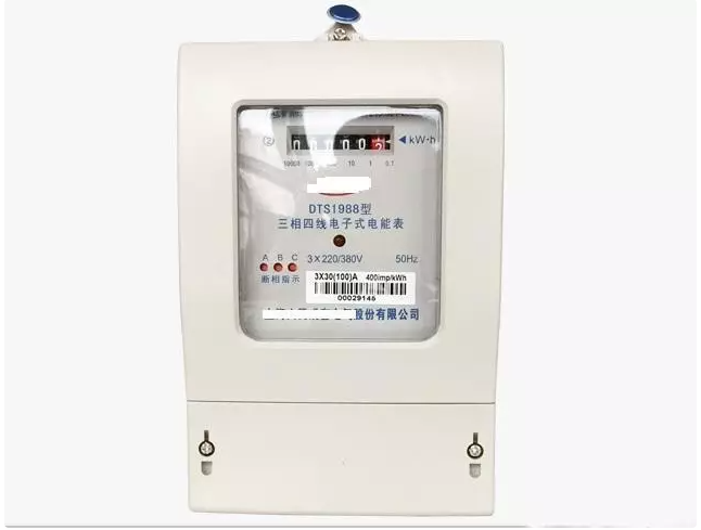 三相電表直接表接線(xiàn)圖