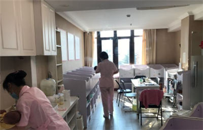 今越滿(mǎn)庭晶致月子會(huì )所育嬰室